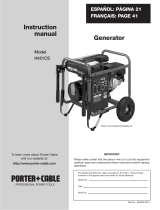 Porter-Cable H451CS User manual