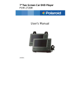 Polaroid PDM-2727M User manual