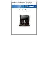 Polaroid PDM-0743LA User manual