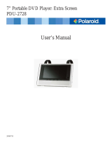 Polaroid PDM-2727 User manual