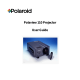 Polaroid Polaview 110 User manual