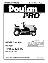 Poulan PR1742STD User manual