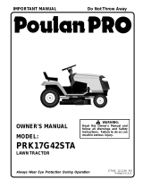 Poulan PR1842STA User manual