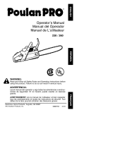 Poulan Chainsaw 2000-08 User manual