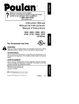 Poulan 2350 User manual