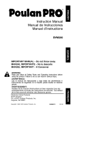 Poulan BVM200 User manual