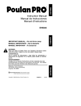 Poulan BVM200 User manual