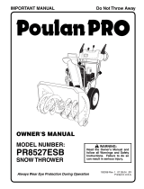 Poulan Pro PP1130ES User manual