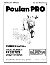 Poulan 96192000301 User manual