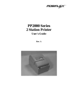POSIFLEX Business Machines PP2000 User manual