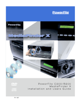 PowerFile CD Player C200 User manual