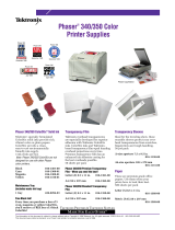 Tektronix Z350FP4 User manual