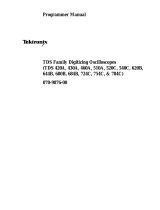 Tektronix TDS620B User manual