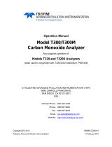 Teledyne T320 User manual