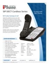 TeledexCordless Telephone SIP DECT Series