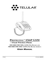 Telular 850, 1800, 1900 User manual
