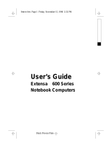 Acer 600 SERIES User manual