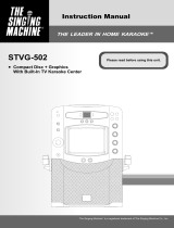 The Singing Machine STVG-502 User manual