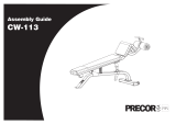 Precor Home Gym CW-113 User manual