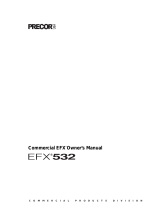 Precor Scale EFX 532 User manual