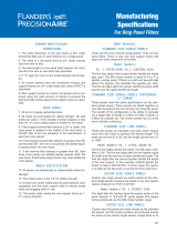 Flanders Rings Panels Filter SAR1P20-2424 User manual