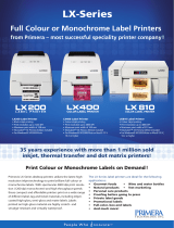 Primera Technology Printer LX200 User manual