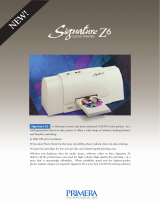 Primera Technology Printer Z6 User manual