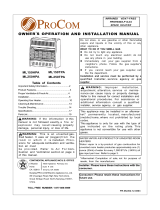 Procom ML150HPA User manual