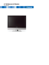Princeton Digital (USA) Flat Panel Television TLA-04641C User manual