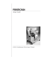Printronix L1024 User manual