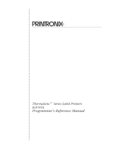Printronix Printer ThermaLine Series User manual