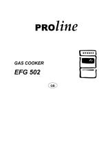 Prolific Tech Cooktop EFG 502 User manual