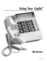 Ultratec Telephone 200 User manual