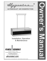 UltraViolet Devices Air Cleaner Air Disinfection User manual