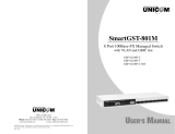 UNICOM Electric SmartGST-801M GEP-62108F-C-SM User manual