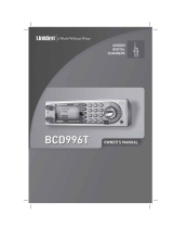 Uniden BCD996T User manual