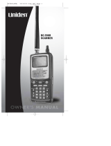 Uniden Scanner BC296D User manual