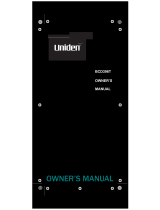 Uniden Scanner BCD396T User manual