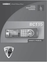 Uniden Scanner BCT15 User manual
