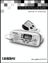 Uniden OCEANUS-BK User manual