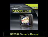 Uniden GPS402 - Maptrax - Automotive GPS Receiver User manual
