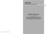 Valor Auto Companion Inc. DV-180 User manual