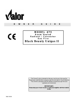 Valor Auto Companion Inc. Indoor Fireplace 473 User manual
