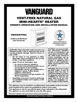 Vanguard Heating VMH3000TNSA User manual