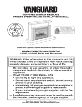 Vanguard Heating Outdoor Fireplace VMH26TPC, VMH26TNC User manual