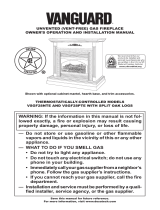 Vanguard Heating Indoor Fireplace VSGF-28NTE User manual