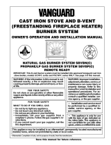 Vanguard Heating SBVBN(C) User manual