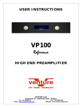 Venture Products Home Theater System VP100 User manual