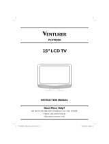 Venturer Flat Panel Television PLV7615H User manual