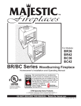 Majestic fireplaces BC42 User manual